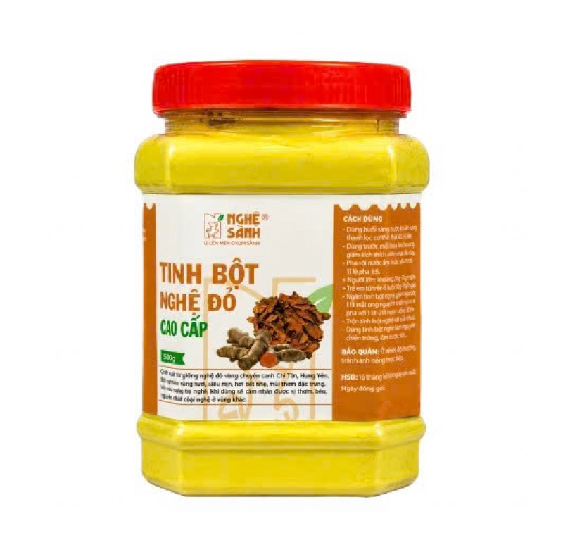 TINH BỘT NGHỆ ĐỎ CAO CẤP