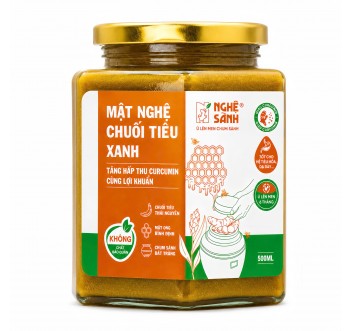 MẬT NGHỆ CHUỐI TIÊU XANH