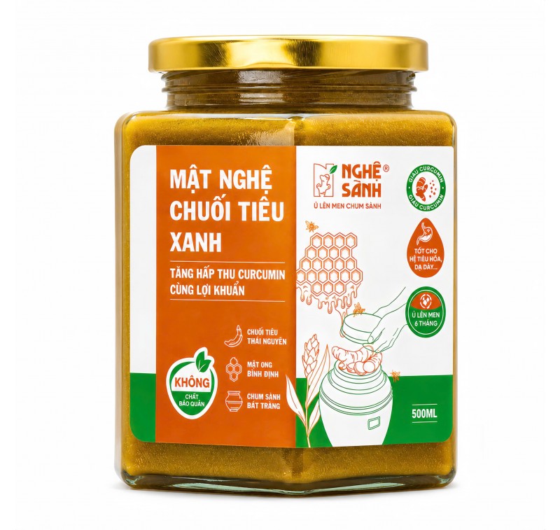 MẬT NGHỆ CHUỐI TIÊU XANH